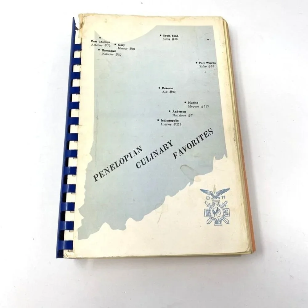 1964 Penelopian Culinary Favorites Greek Cookbook 1964 First Edition Vst Edition